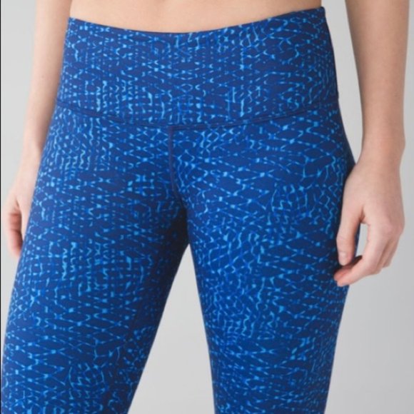 Lululemon Wunder Under Pant III Samba Snake Kayak - Picture 3 of 12